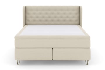 V-formade Metallben - Beige