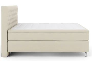 Select No 6 Kontinentalsäng 180x200 Fast Memory/Pocket - Beige/Silver - Möbler - Säng - Kontinentalsäng
