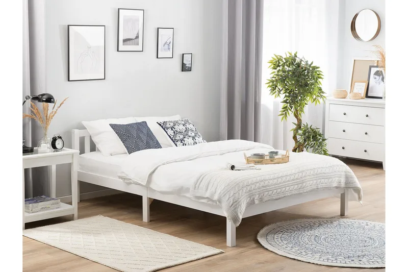 Shreyansh Sängram 160x200 cm, Vit