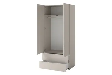 Sigmana Möbelset För Sovrum - Ljusgrå/Beige - Möbler - Säng - Möbelset för sovrum