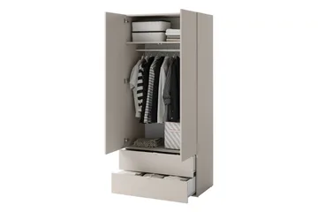 Sigmana Möbelset För Sovrum - Ljusgrå/Beige - Möbler - Säng - Möbelset för sovrum