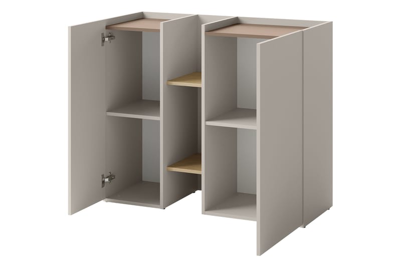 Sigmana Möbelset För Sovrum - Ljusgrå/Beige - Möbler - Säng - Möbelset för sovrum