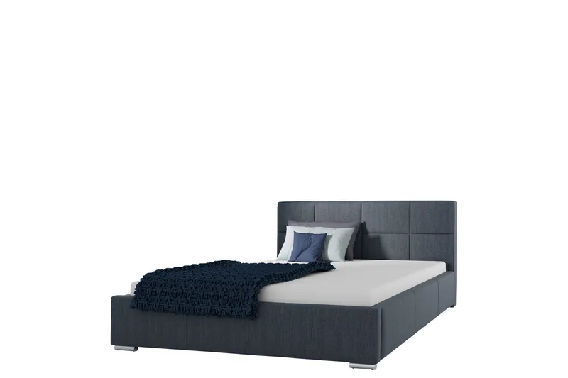 Sirdal Sängram 160x200 cm, Grå