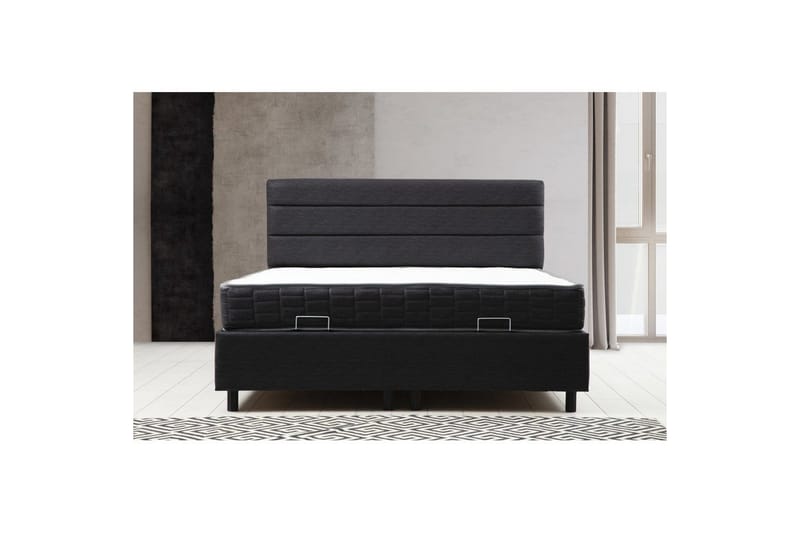 Sonyi Komplett Sängpaket 160x200 cm - Antracit - Möbler - Säng - Komplett sängpaket