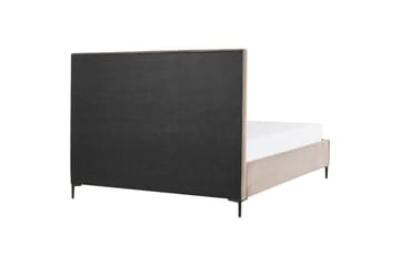 Sovrumsset Sezanne Beige/grå/svart, 180x200 cm, Sammet - Beige/grå/svart, 180x200 cm, Sammet - Möbler - Säng - Möbelset för sovrum