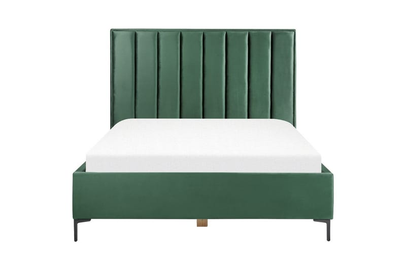 Sovrumsset Sezanne Grön/Svart, 160x200 cm, Sammet - Grön/Svart, 160x200 cm, Sammet - Möbler - Säng - Möbelset för sovrum