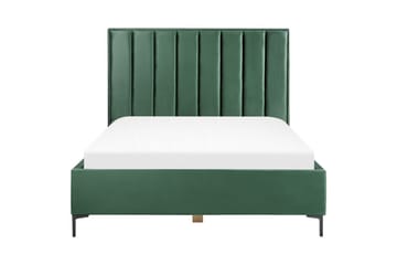 Sovrumsset Sezanne Grön/Svart, 160x200 cm, Sammet - Grön/Svart, 160x200 cm, Sammet - Möbler - Säng - Möbelset för sovrum