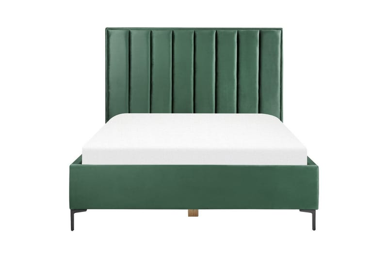 Sovrumsset Sezanne Grön/Svart, 160x200 cm, Sammet - Grön/Svart, 160x200 cm, Sammet - Möbler - Säng - Möbelset för sovrum