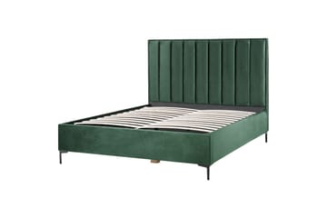 Sovrumsset Sezanne Grön/Svart, 180x200 cm, Sammet - Grön/Svart, 180x200 cm, Sammet - Möbler - Säng - Möbelset för sovrum