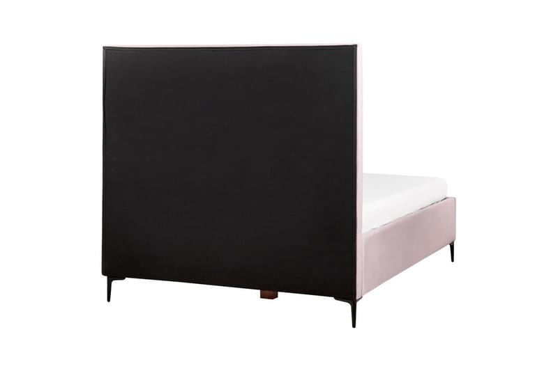 Sovrumsset Sezanne Rosa/Svart, 140x200 cm, Sammet - Rosa/Svart, 140x200 cm, Sammet - Möbler - Säng - Möbelset för sovrum