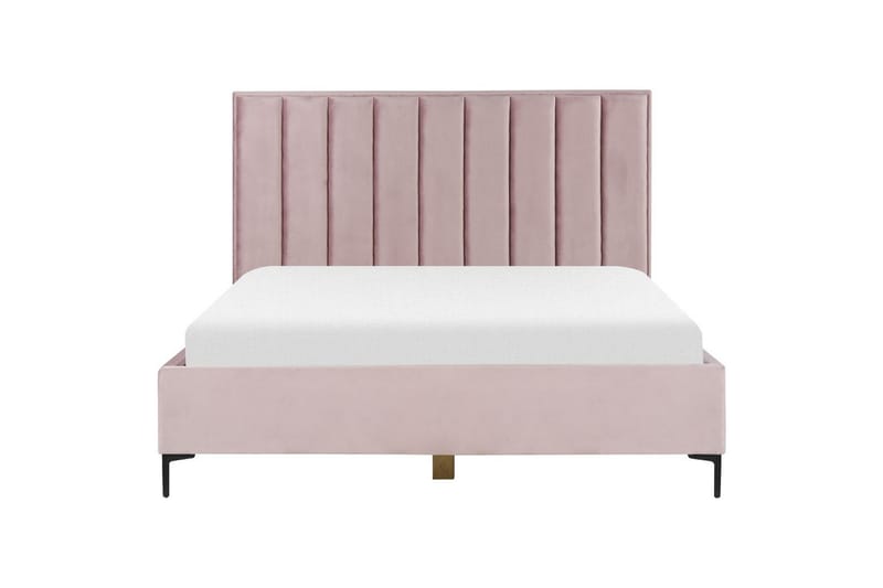 Sovrumsset Sezanne Rosa/Svart, 180x200 cm, Sammet - Rosa/Svart, 180x200 cm, Sammet - Möbler - Säng - Möbelset för sovrum