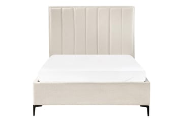 Sovrumsset Sezanne Vit/Svart, 140x200 cm, Bouclé - Vit/Svart, 140x200 cm, Bouclé - Möbler - Säng - Möbelset för sovrum