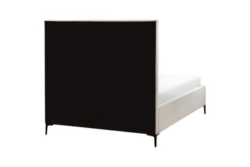 Sovrumsset Sezanne Vit/Svart, 140x200 cm, Bouclé - Vit/Svart, 140x200 cm, Bouclé - Möbler - Säng - Möbelset för sovrum