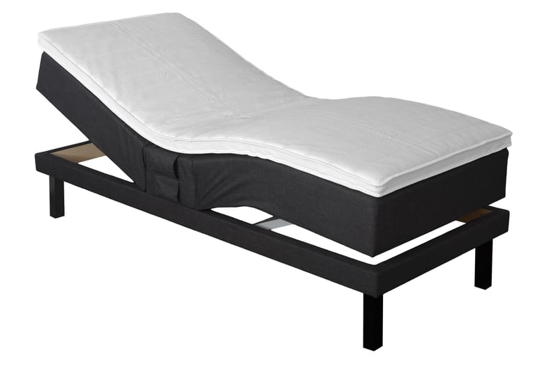 Ställbar Säng Choice 80x200 cm - Svart - Ställbar säng