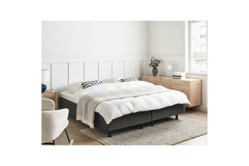 Ställbar säng utan huvudgavel Duke - Grå, svart, 180x200 cm - Möbler - Säng - Sängram & sängstomme
