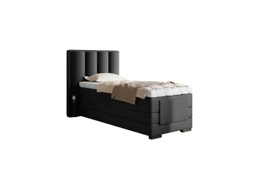 Banti Ställbar Kontinentalsäng 90x200 cm - Grå - Möbler - Säng - Ställbar säng