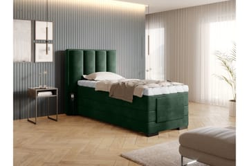 Banti Ställbar Kontinentalsäng 90x200 cm - Grön - Möbler - Säng - Ställbar säng