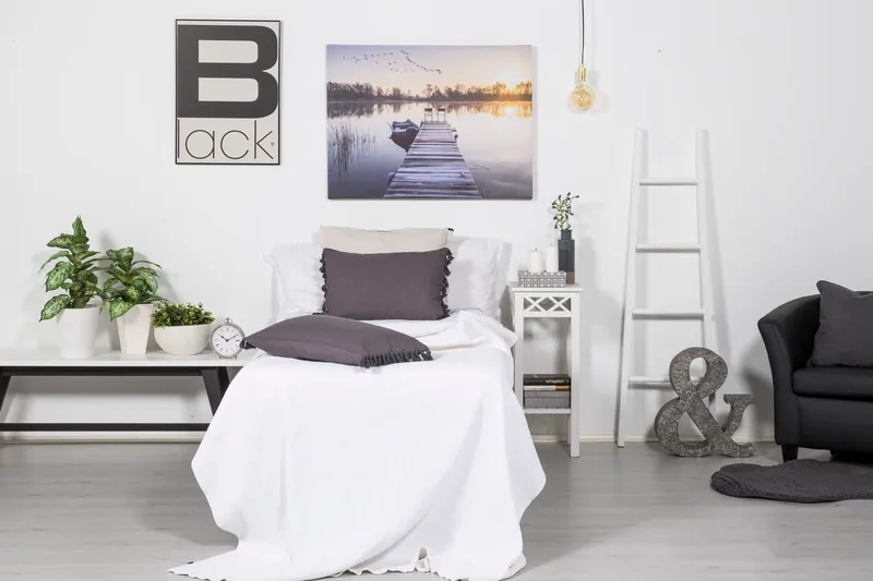 Detroit Ställbar Säng 90x200 cm Höj och sänkbar - Svart - Möbler - Säng - Ställbar säng