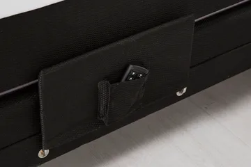 Detroit Ställbar Säng 90x200 cm Höj och sänkbar - Svart - Möbler - Säng - Ställbar säng