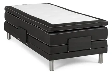 Detroit Ställbar Säng 90x200 cm Höj och sänkbar - Svart - Möbler - Säng - Ställbar säng