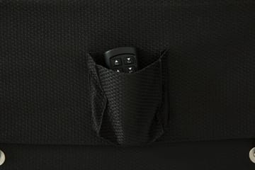 Detroit Ställbar Säng 90x200 cm Höj och sänkbar - Svart - Möbler - Säng - Ställbar säng