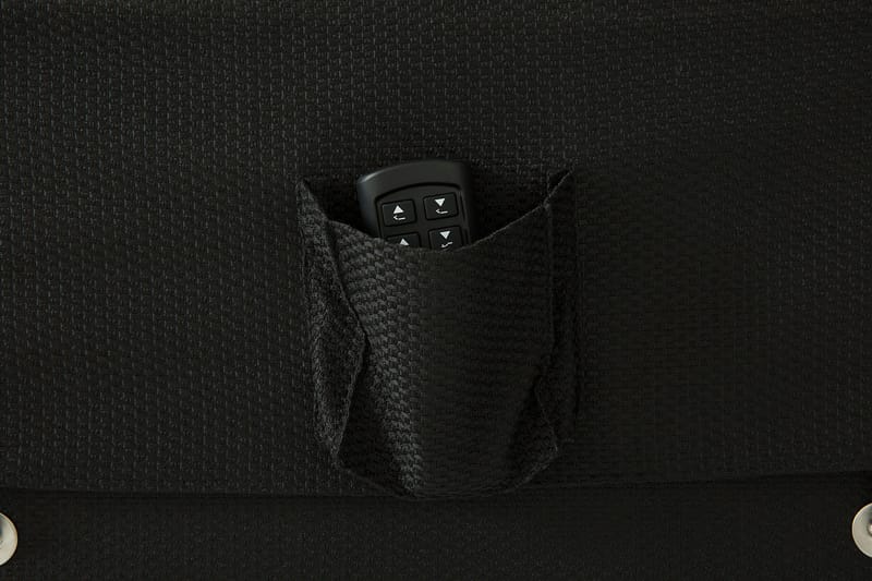 Detroit Ställbar Säng 90x200 cm Höj och sänkbar - Svart - Möbler - Säng - Ställbar säng