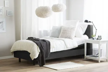 Kabbebo Säng Ställbar 80x200cm - Grå - Möbler - Säng - Ställbar säng