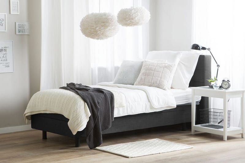 Kabbebo Säng Ställbar 80x200cm - Grå - Möbler - Säng - Ställbar säng
