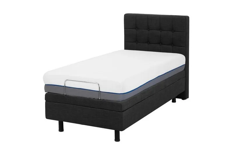 Kabbebo Säng Ställbar 80x200cm - Grå - Möbler - Säng - Ställbar säng