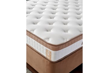 Kontinentalsäng Dubbel Pylpio 150x200 cm - Ljusbrun - Möbler - Säng - Ställbar säng