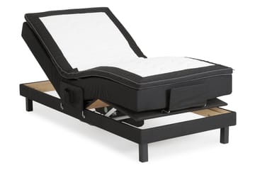 Royal Justerbar Kontinentalsäng 90x200 - Svart - Möbler - Säng - Ställbar säng