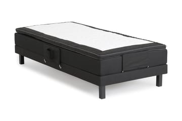 Royal Justerbar Kontinentalsäng 90x200 - Svart - Möbler - Säng - Ställbar säng