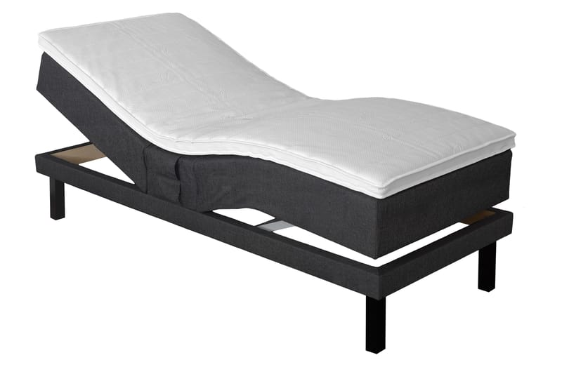 Select Ställbar Säng 80x200 cm - Mörkgrå - Möbler - Säng - Ställbar säng