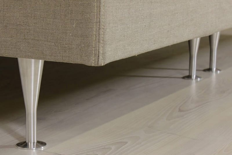 Sheraton Ställbar Säng 90x200 Medium Linonso - Beige - Möbler - Säng - Ställbar säng