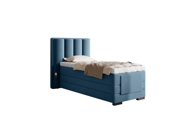 Ställbar Kontinentalsäng Masayuki 90x200 cm - Blå - Möbler - Säng - Ställbar säng