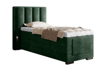 Ställbar Kontinentalsäng Masayuki 90x200 cm - Grön - Möbler - Säng - Ställbar säng