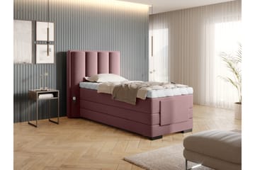 Ställbar Kontinentalsäng Masayuki 90x200 cm - Rosa - Möbler - Säng - Ställbar säng