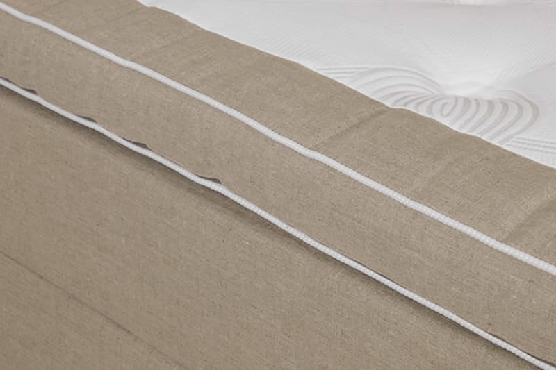 Ställbar Säng Doze 90x200 Medium Linonso - Beige - Ställbar säng