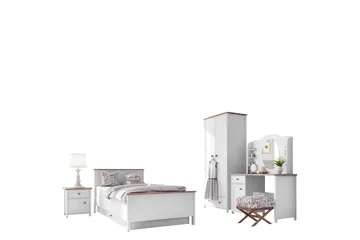 Storys Möbelset För Sovrum - Vit - Möbler - Säng - Möbelset för sovrum