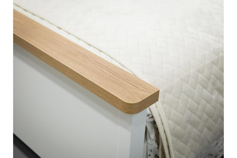 Storys Sängram 200x90 cm - Beige/Grå - Möbler - Säng - Sängram & sängstomme