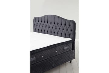 Subash Komplett Sängpaket 140x200 cm - Antracit - Möbler - Säng - Komplett sängpaket