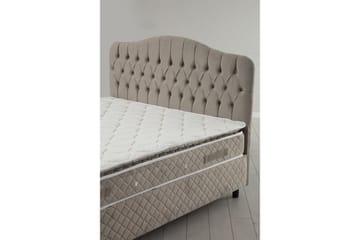 Subash Komplett Sängpaket 140x200 cm - Beige - Möbler - Säng - Komplett sängpaket
