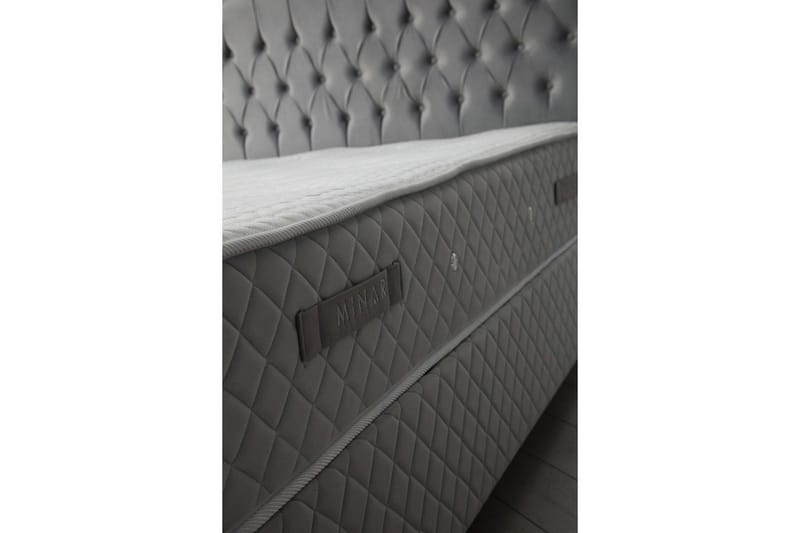 Subash Komplett Sängpaket 140x200 cm - Grå - Möbler - Säng - Komplett sängpaket