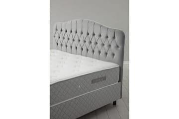 Subash Komplett Sängpaket 150x200 cm - Grå - Möbler - Säng - Komplett sängpaket