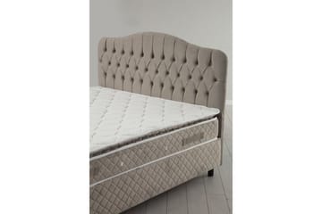 Subash Komplett Sängpaket 160x200 cm - Beige - Möbler - Säng - Komplett sängpaket