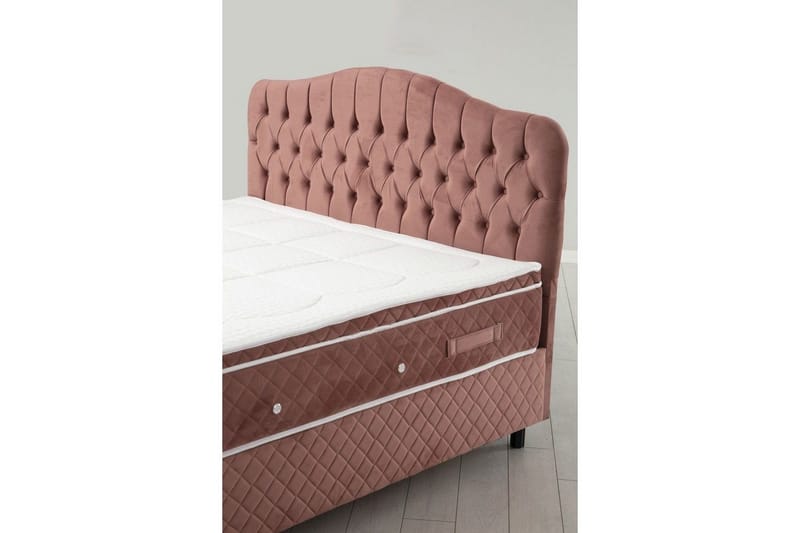 Subash Sängpaket Kontinentalsäng 150x200 cm - Rodnadsrosa - Möbler - Säng - Kontinentalsäng