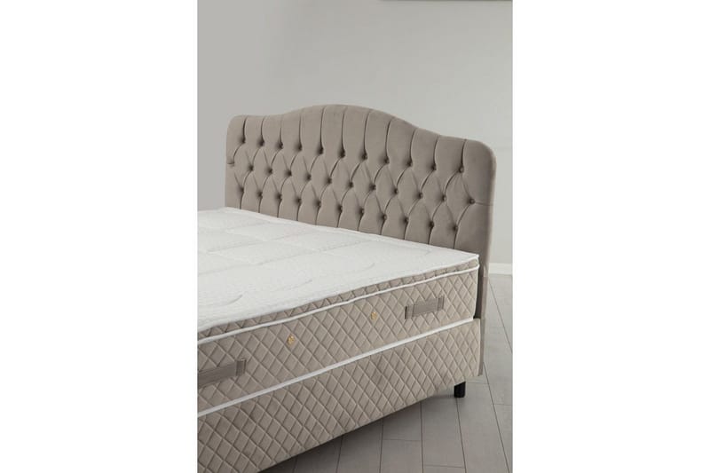 Subato Sängpaket Kontinentalsäng 150x200 cm - Beige - Möbler - Säng - Kontinentalsäng