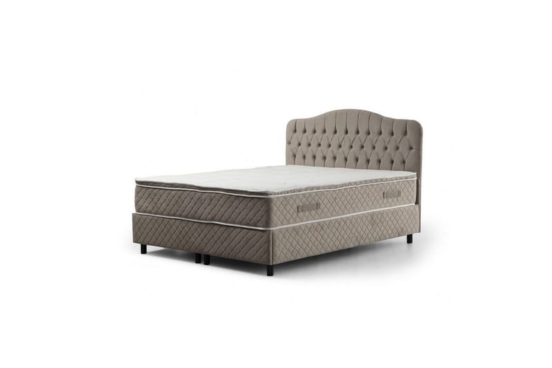 Subato Sängpaket Kontinentalsäng 150x200 cm - Beige - Möbler - Säng - Kontinentalsäng