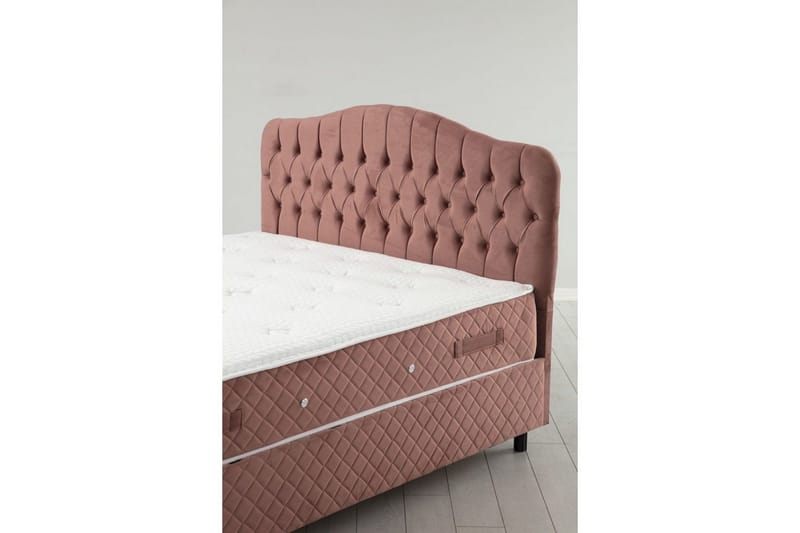 Subato Sängpaket Kontinentalsäng 150x200 cm - Rodnadsrosa - Möbler - Säng - Kontinentalsäng