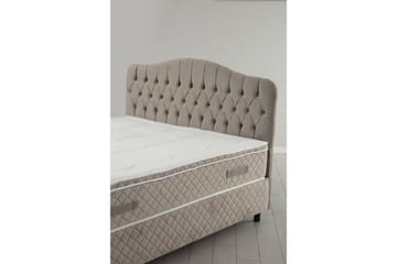 Subato Sängpaket Kontinentalsäng 160x200 cm - Beige - Möbler - Säng - Kontinentalsäng